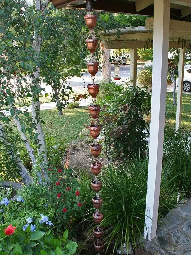 Rain Chain Downspout
