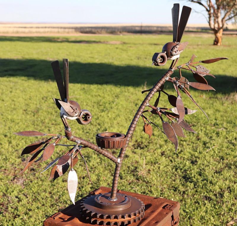 Recycled Metal Sculptures