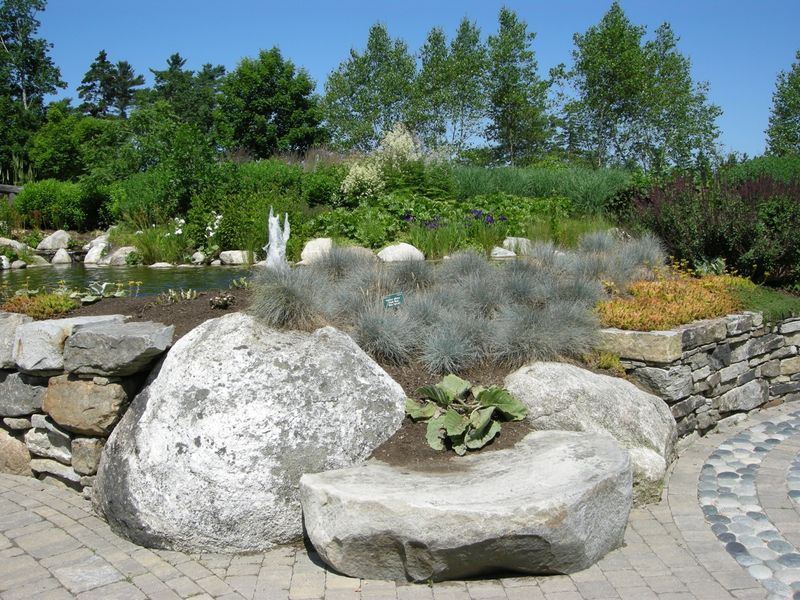 Relaxing Rock Seating Area