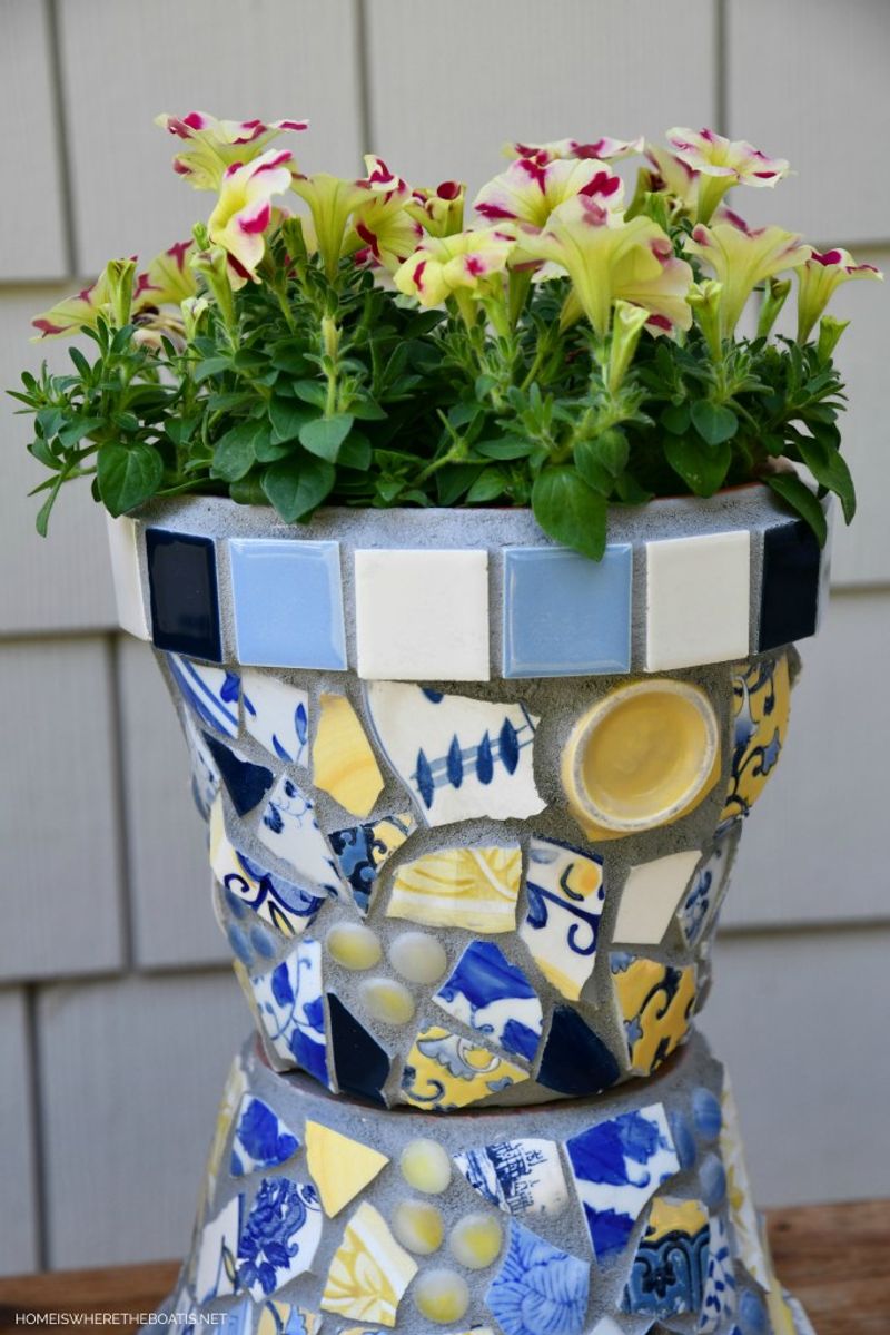 Mosaic Pots and Urns