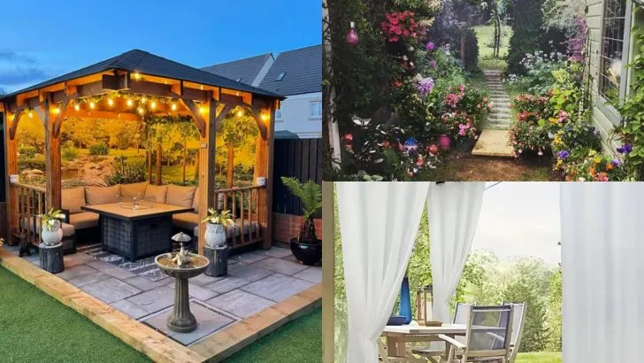 Shower Curtains in the Garden? Here’s Why Everyone’s Trying It
