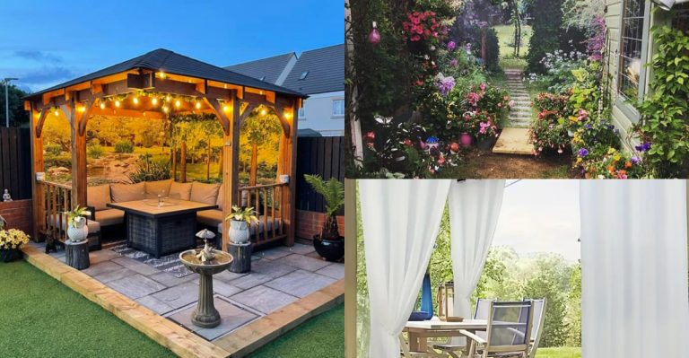 Shower Curtains in the Garden? Here’s Why Everyone’s Trying It