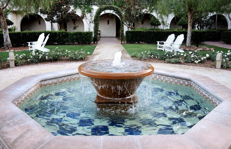 Spanish Fountain Courtyard Pond
