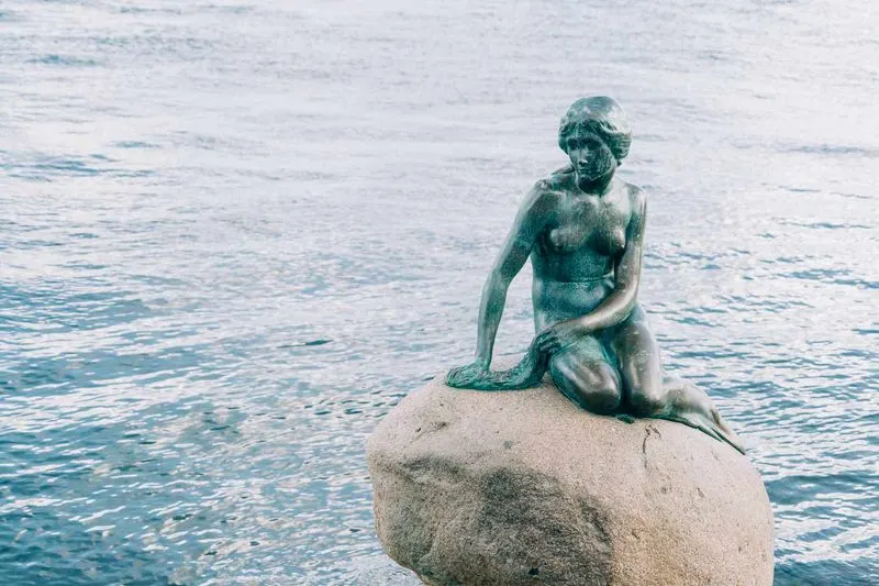 The Verdant Mermaid of Copenhagen