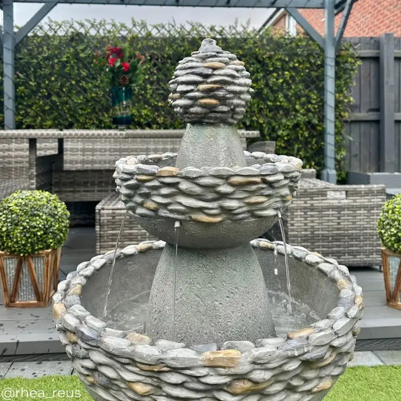 Tiered Stone Fountain