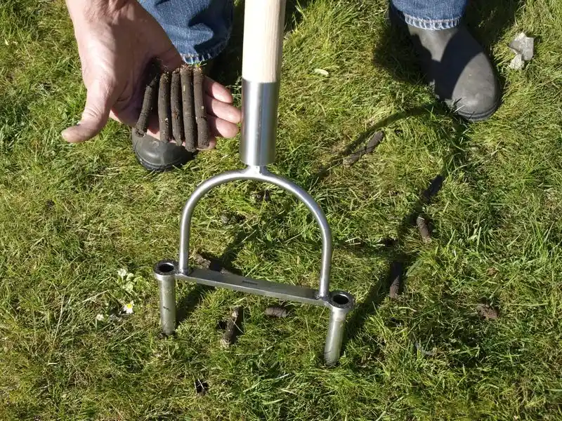 Aerating the Lawn