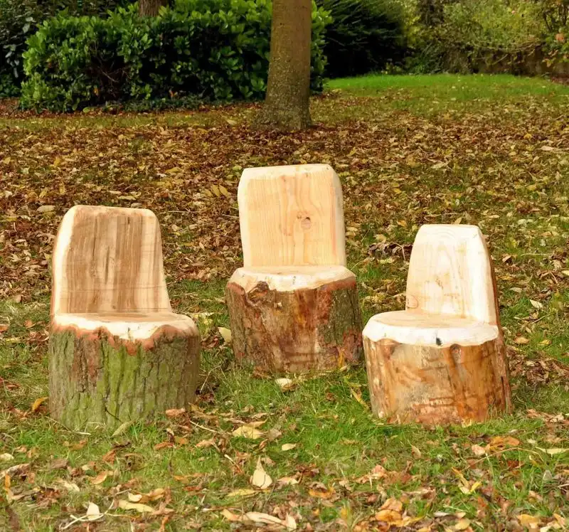 Tree Stump Seats