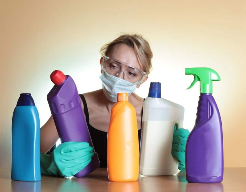 Using Harsh Chemicals