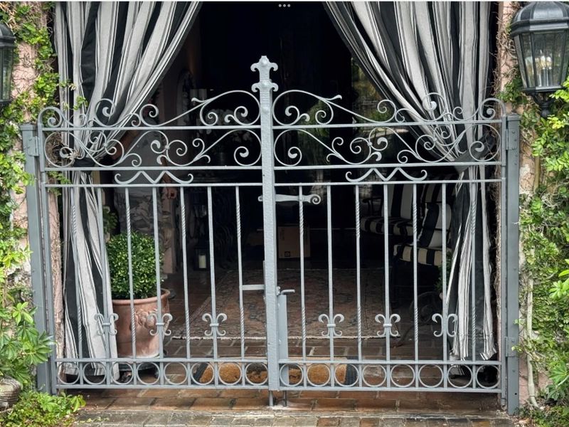 Vintage Iron Gate