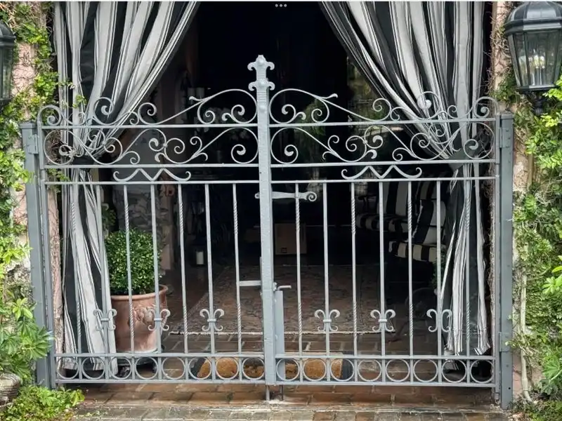 Vintage Iron Gate