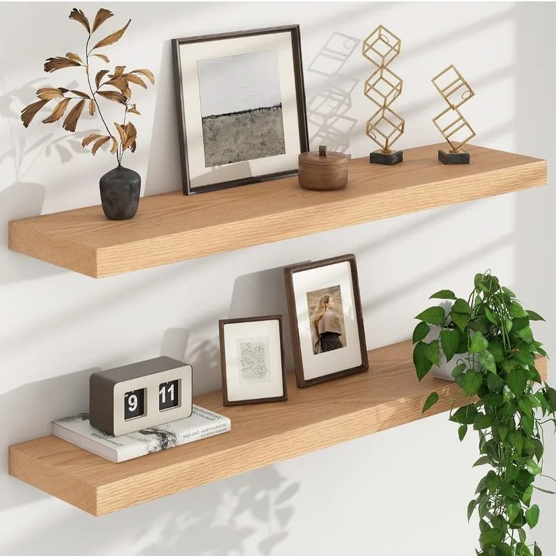 Wall-Mounted Shelves