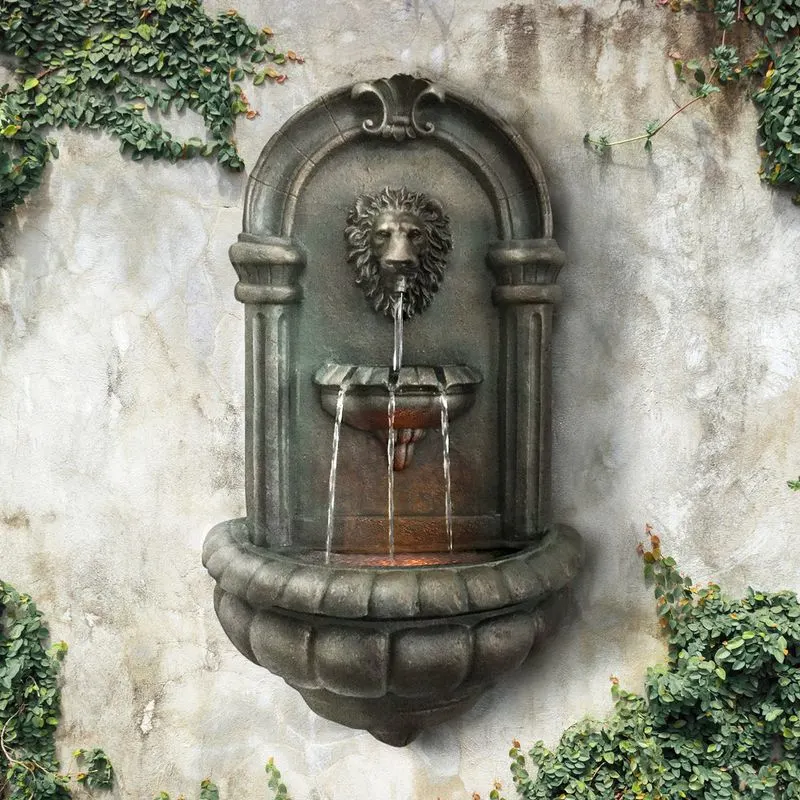 Wall-Mounted Water Feature