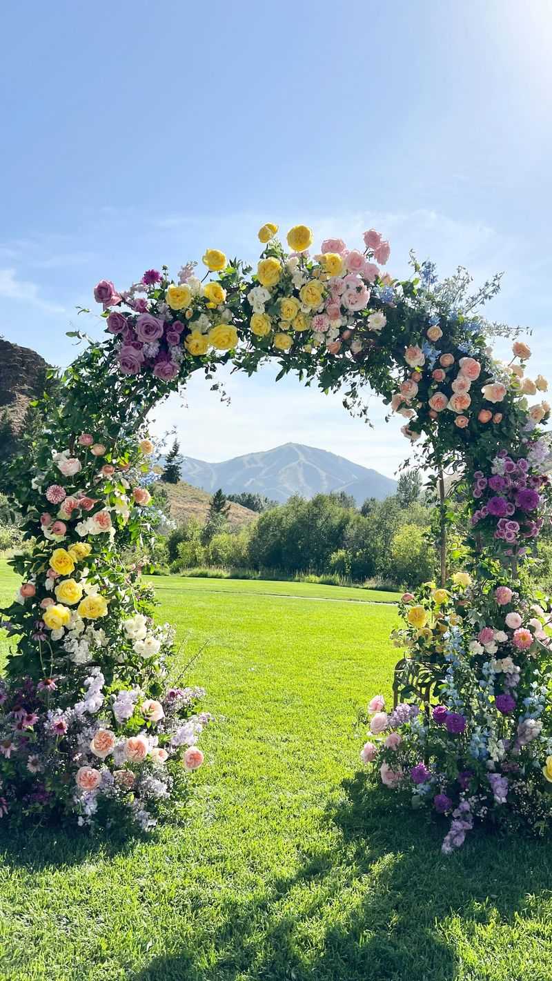 Whimsical Garden Archway