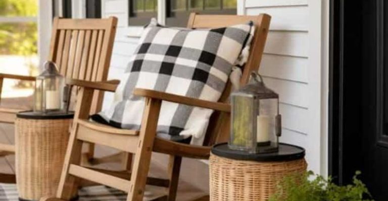 12 Farmhouse-Inspired Porch Decor Ideas for a Welcoming Front Entrance