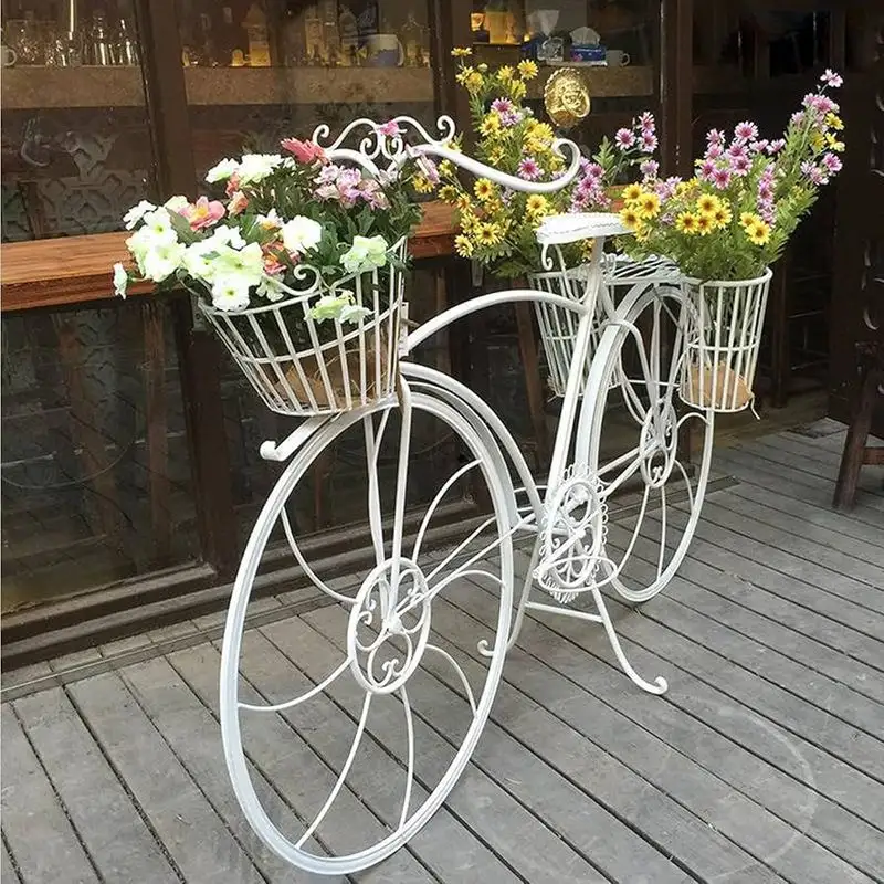 Vintage Charm Bicycle Planter