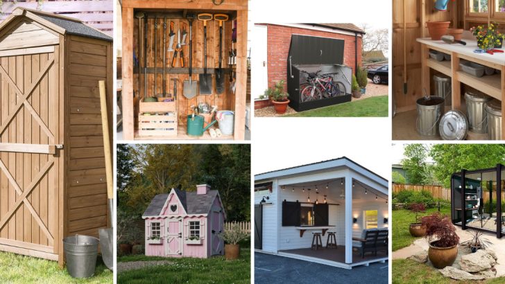 17 Clever Small Storage Shed Ideas to Maximize Your Outdoor Space