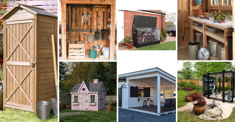 17 Clever Small Storage Shed Ideas to Maximize Your Outdoor Space