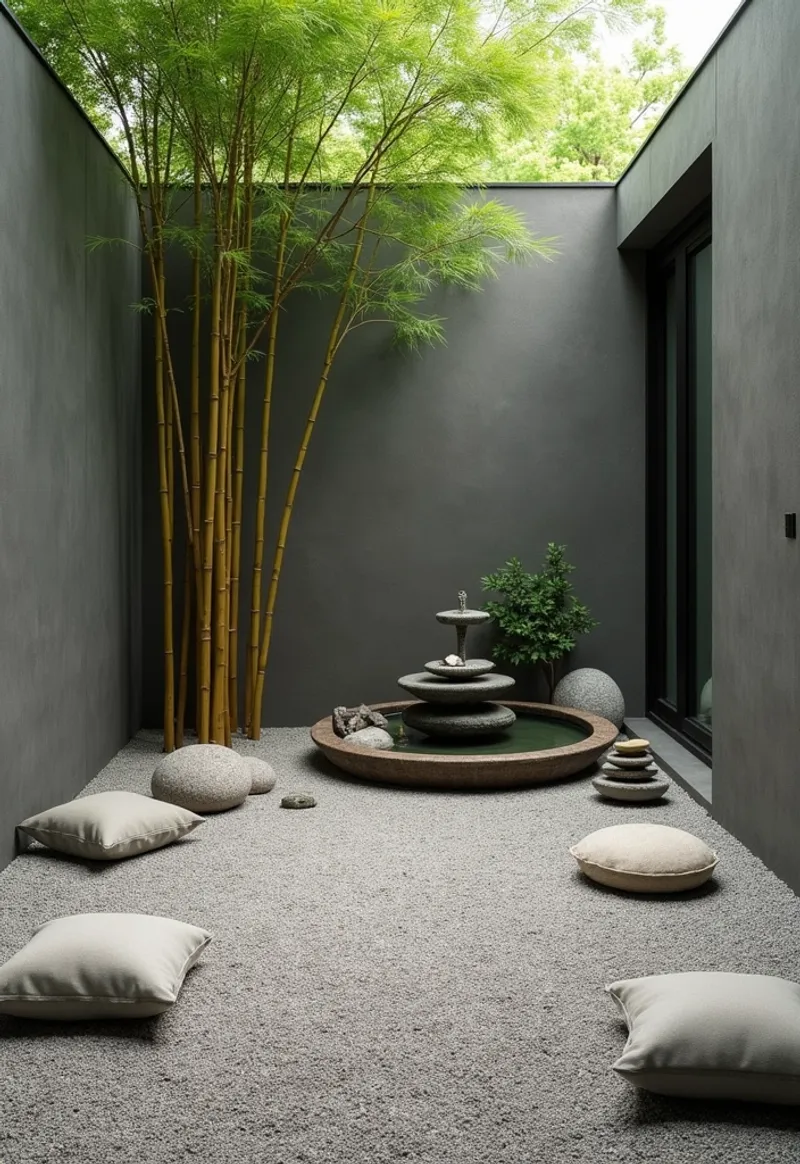 Bamboo Meditation Nook