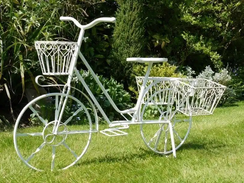 Victorian Elegance Bicycle Planter