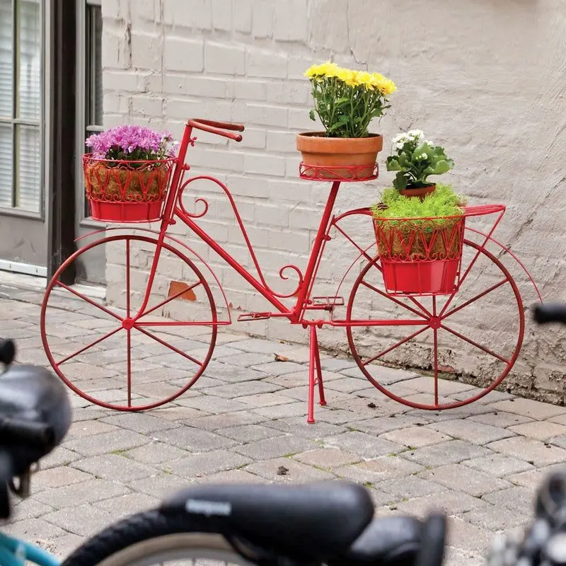 Bicycle Basket Planters