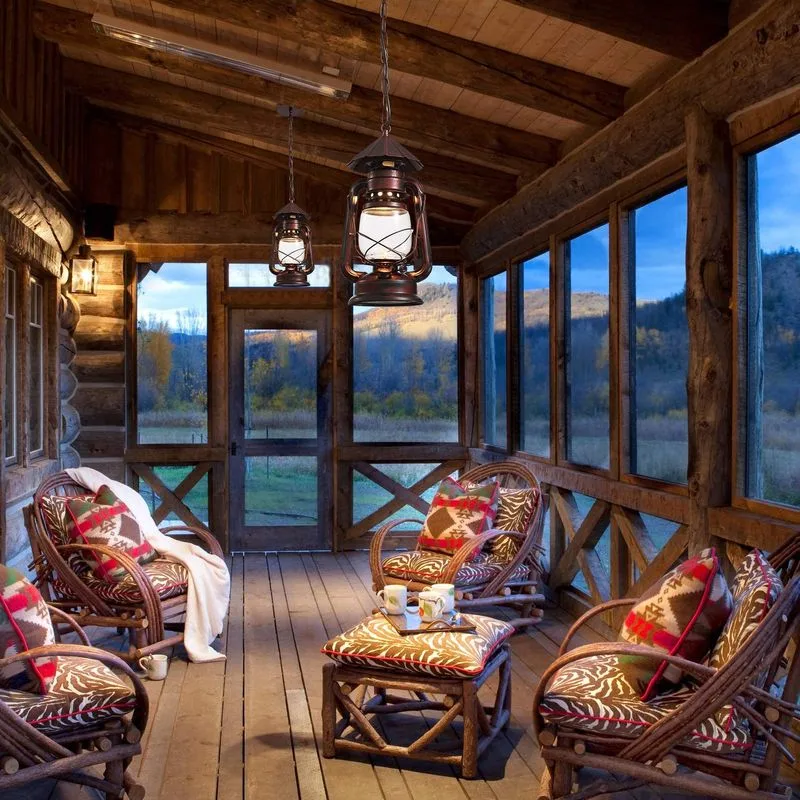 Rustic Lantern Lighting