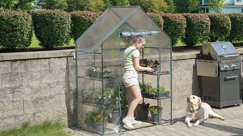 Compact Balcony Greenhouse