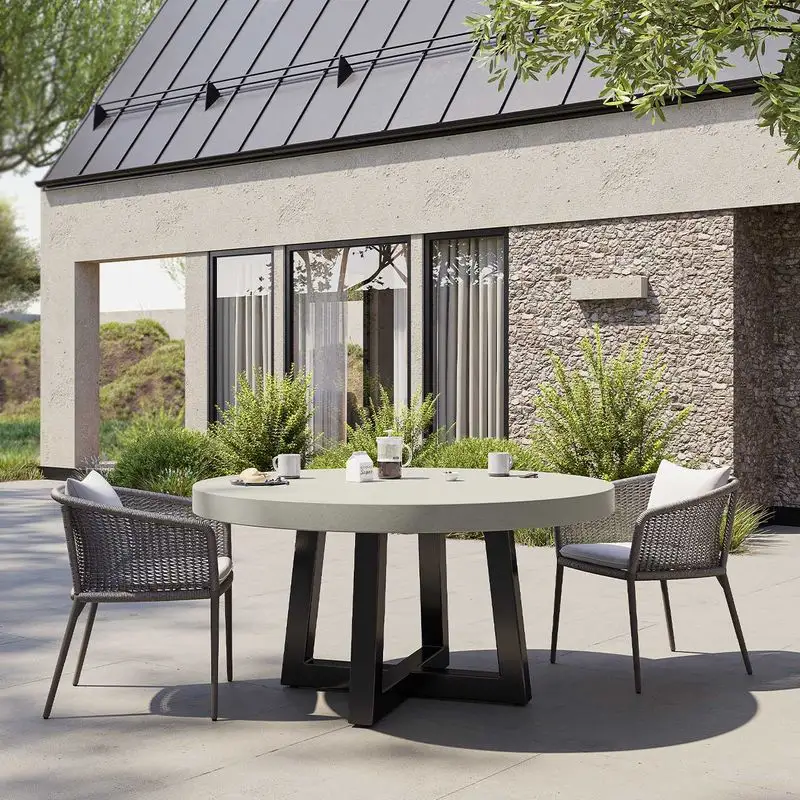 Concrete Outdoor Table