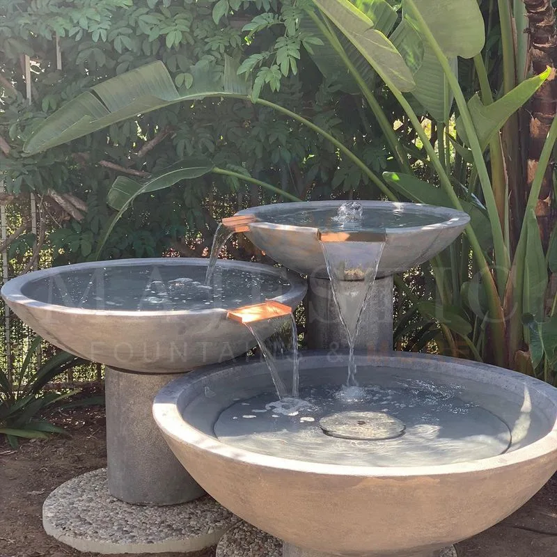 Concrete Water Fountain