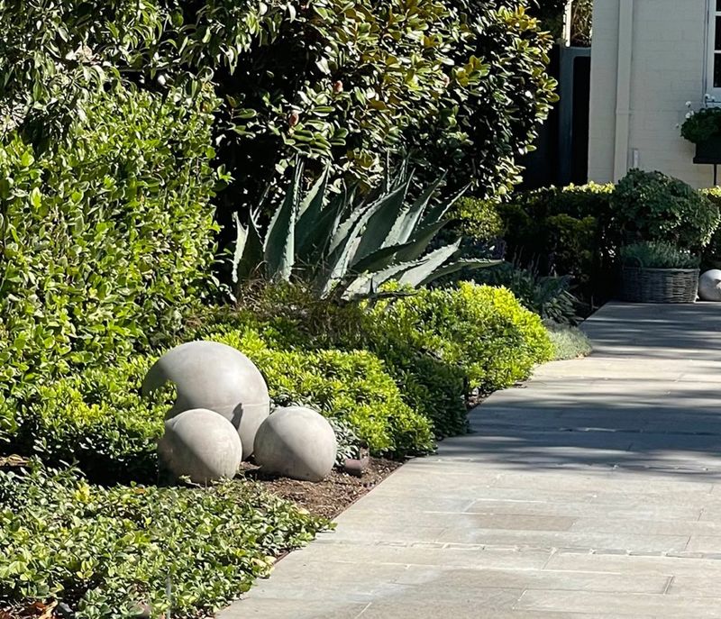 Concrete Garden Spheres