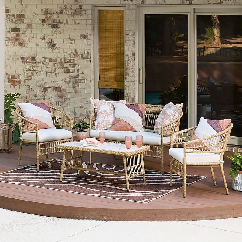 Wicker Furniture Ensemble