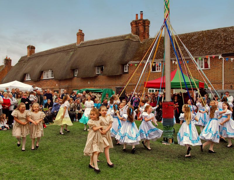 English Maypole Dance