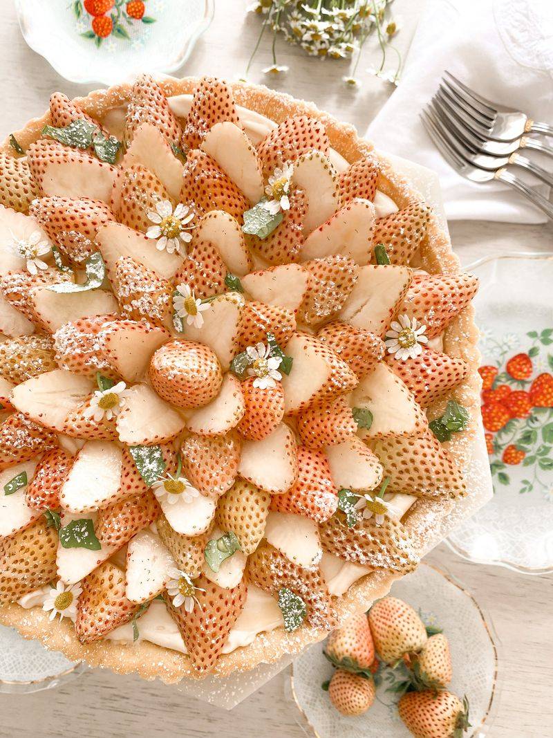 Enjoying Pineberries in Recipes