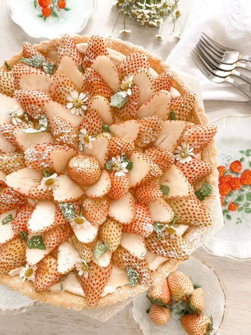 Enjoying Pineberries in Recipes