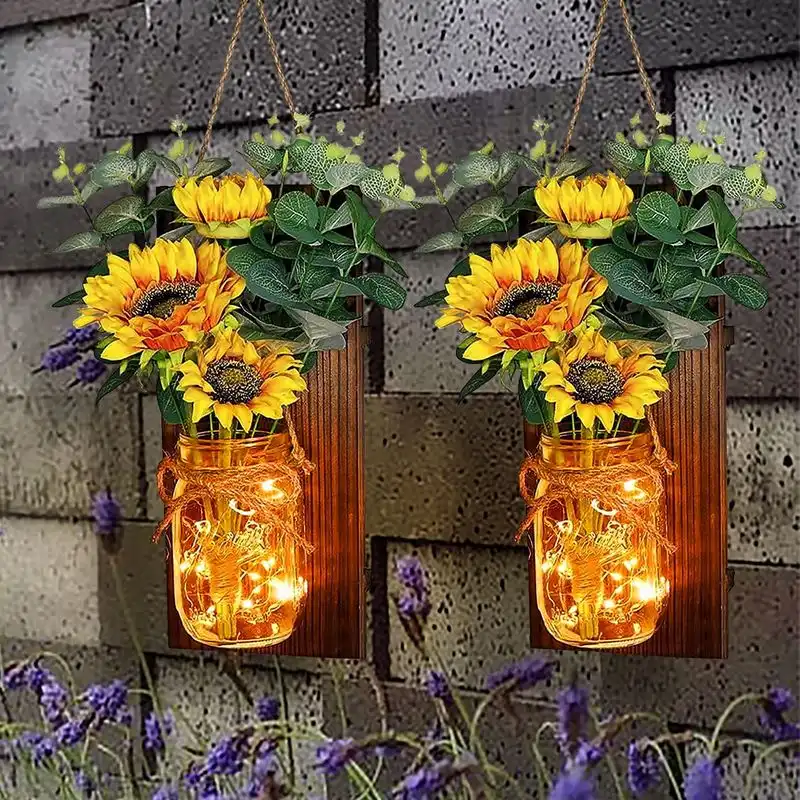 Mason Jar Flower Holders