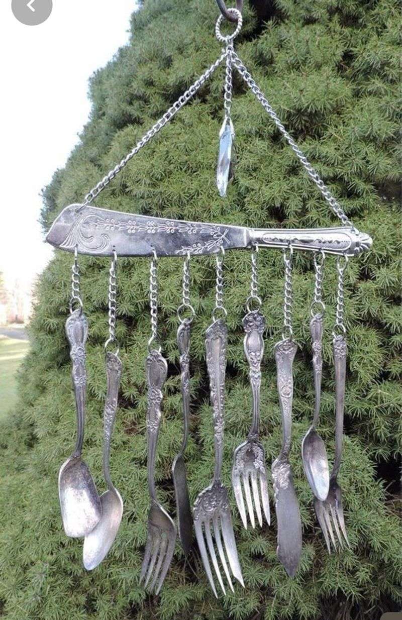 Fork and Spoon Wind Chimes