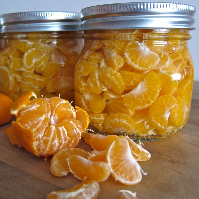 Storing and Preserving Tangerines