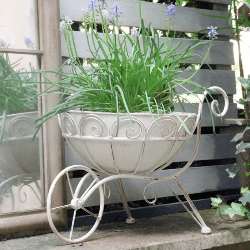 Vintage Wheelbarrow Planter