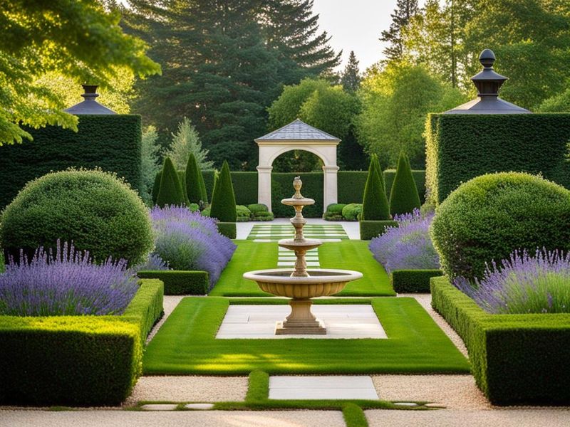 Formal French Garden