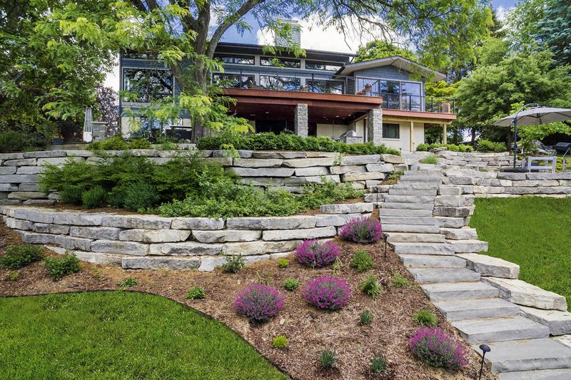 Tiered Stone Steps