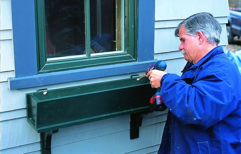 Install Window Boxes