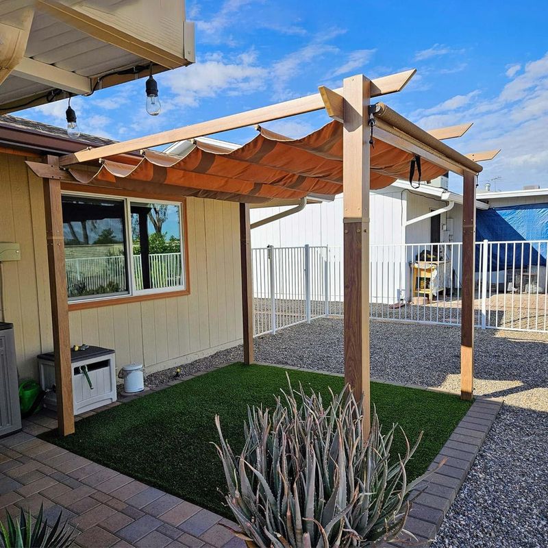 Natural Pergola Shades