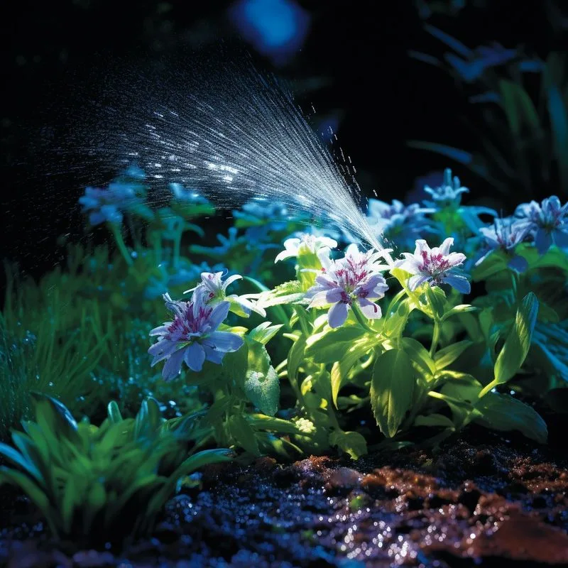 Watering at Night