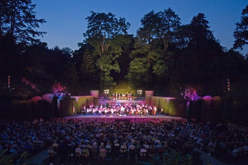 Attending a Garden Concert