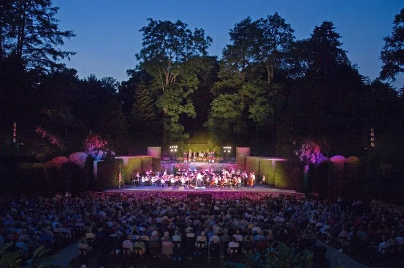 Attending a Garden Concert