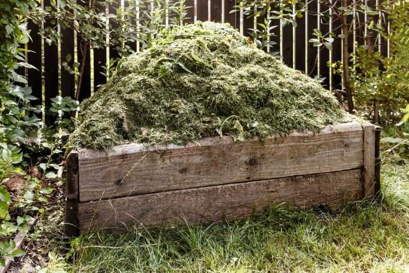 Grass Clipping Compost