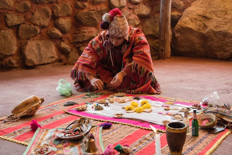 Peruvian Despacho Ceremony