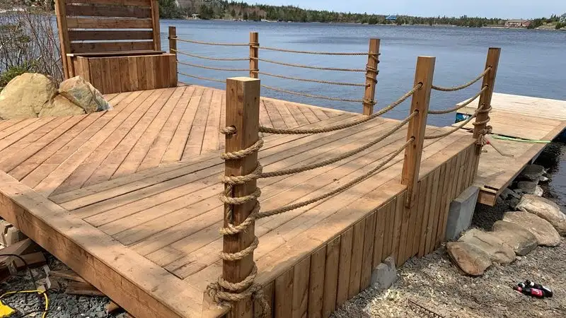 Rope Deck Railing