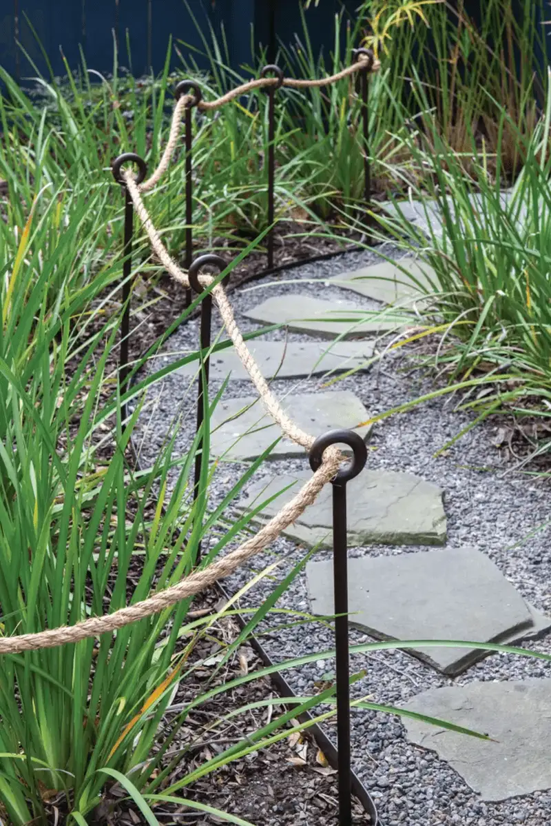 Rope Garden Edging