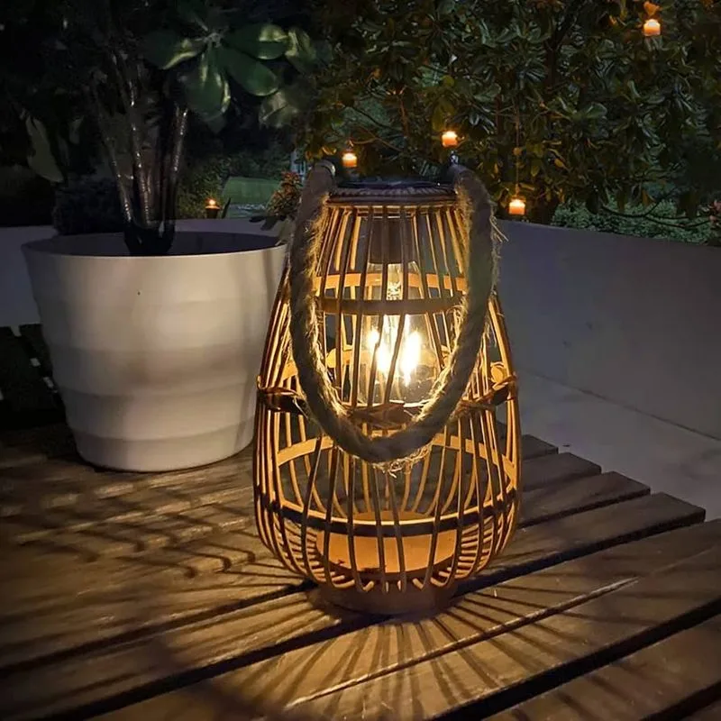 Hanging Rope Lanterns