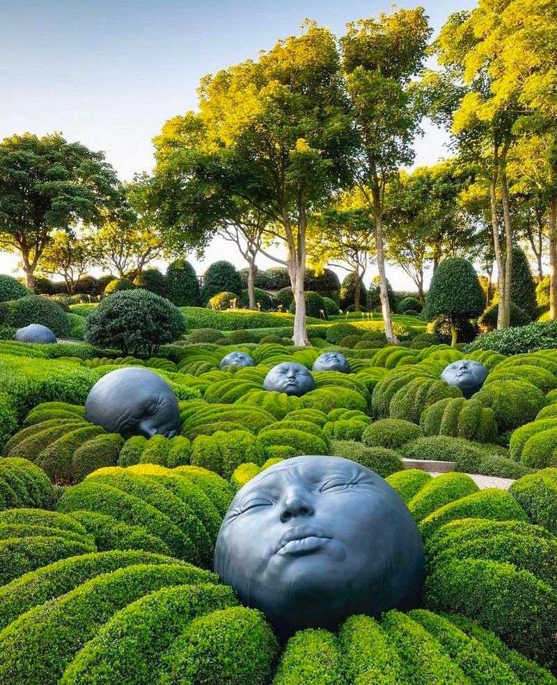 Quirky Garden Art Installations